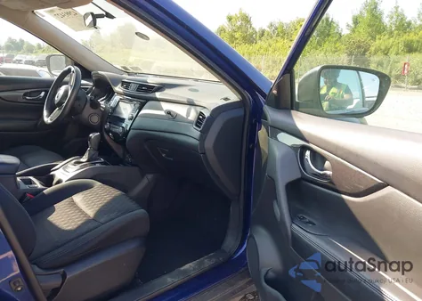 2017 Nissan Rogue Sv из США, поврежденный, VIN 5N1AT2MV5HC882401